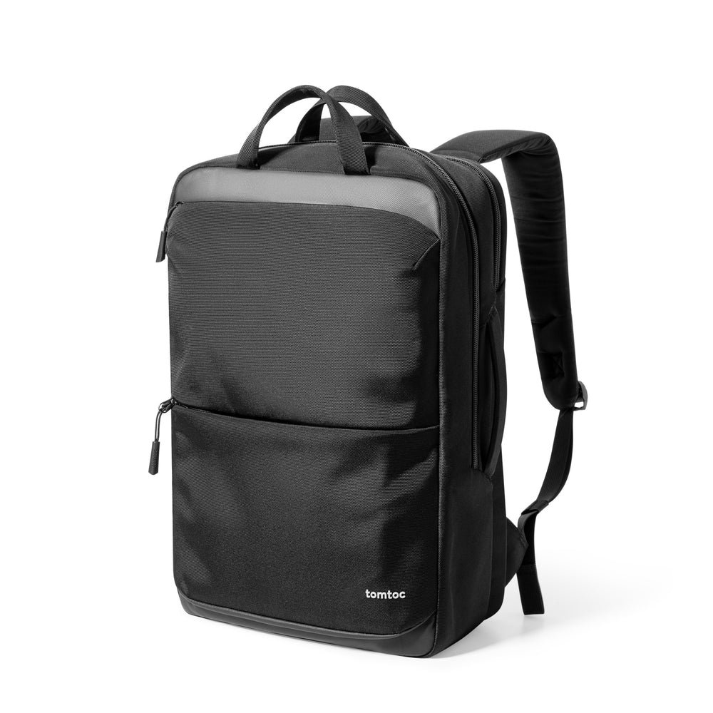Tomtoc Navigator T71 15.6-inch Laptop Backpack (Black, T71M1D1) - Sleek and Durable Travel Companion