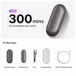 PLAUD NOTEPIN AI VOICE RECORDER COSMIC GRAY thumbnail 9