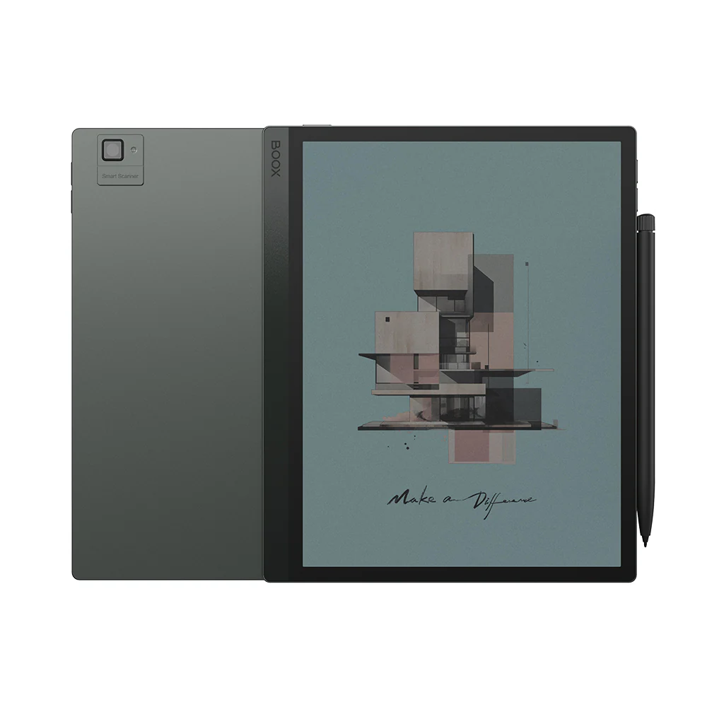BOOX TAB ULTRA C PRO E-PAPER 10.3 INCH TABLET  COSMIC BLACK WITH CASE BROWN