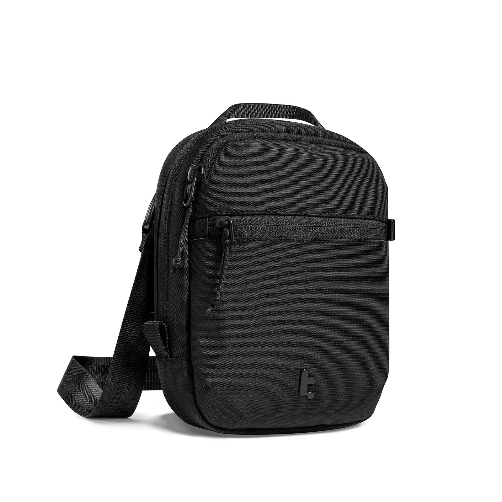 TOMTOC AVIATOR T37 TRAVEL CROSSBODY BAG BLACK T37S1D1