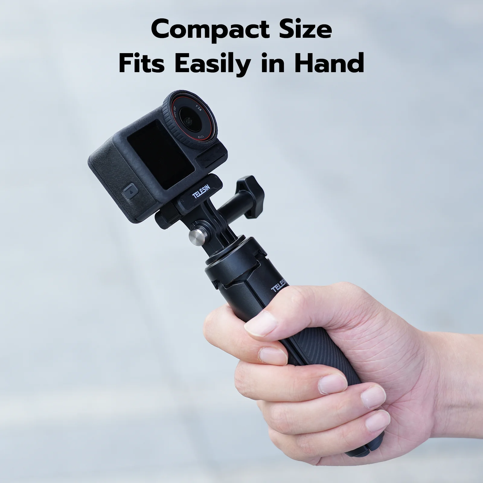 TELESIN SELFIE STICK MINI TRIPOD 2.0 S1-MNP-01 thumbnail 3