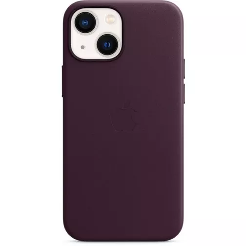 APPLE IPHONE 13 LEATHER CASE WITH MAGSAFE DARK CHERRY MM143