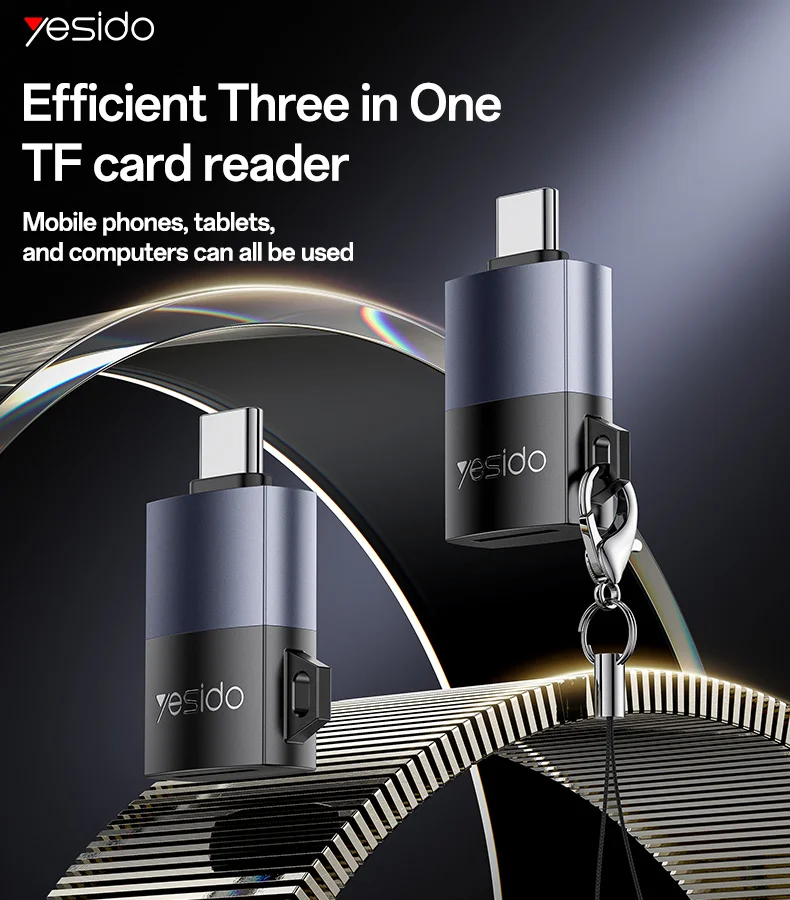 YESIDO CARD READER BLACK GS37 thumbnail 4