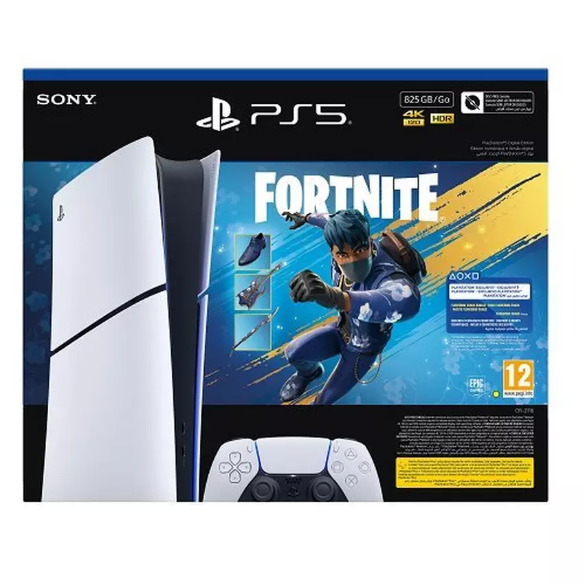 Sony PlayStation 5 Digital Console Fortnite Edition White CFI-2016 (WITHOUT GAME)
