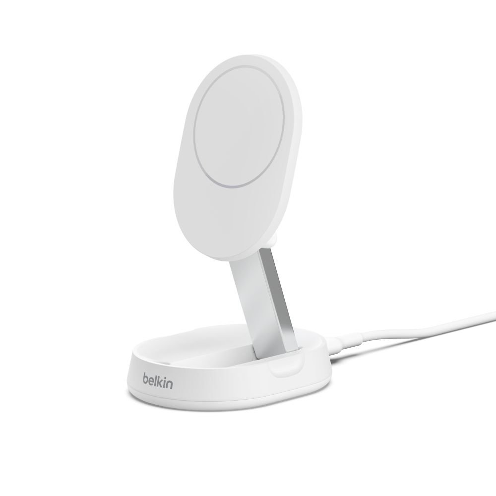 BELKIN BOOST CHARGE PRO 15W CONVERTIBLE MAGNETIC CHARGING STAND WHITE WIA008MYWH