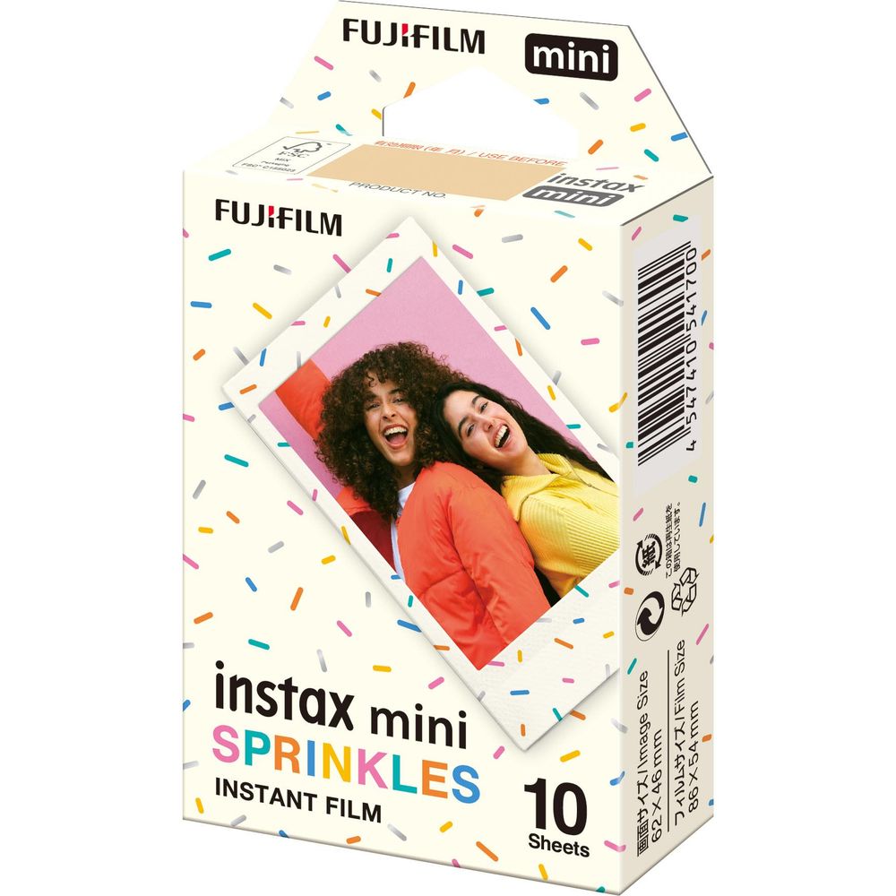 FUJIFILM INSTAX MINI SPRINKLES SHEET 10 CARTRIDGE
