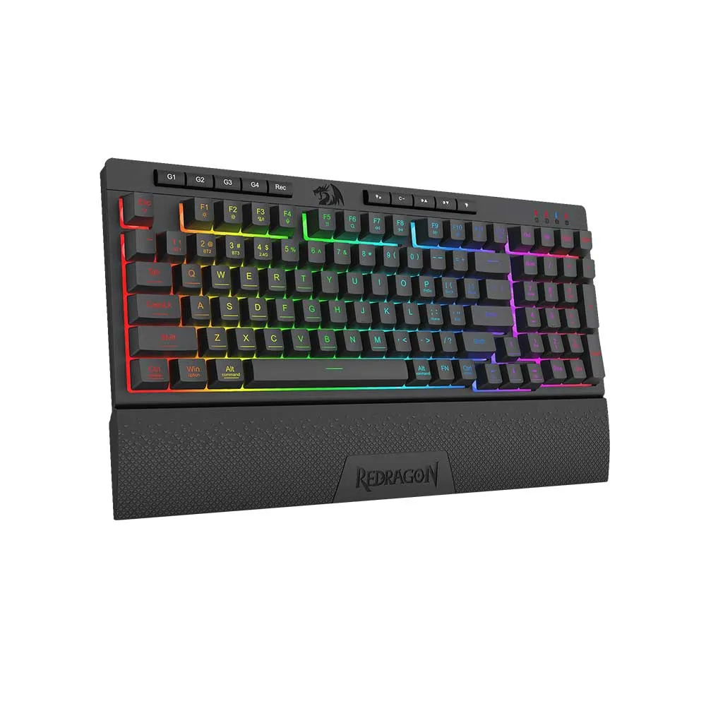 REDRAGON SHIVA 98 KEYS RGB WIRED GAMING KEYBOARD BLACK K515-RGB
