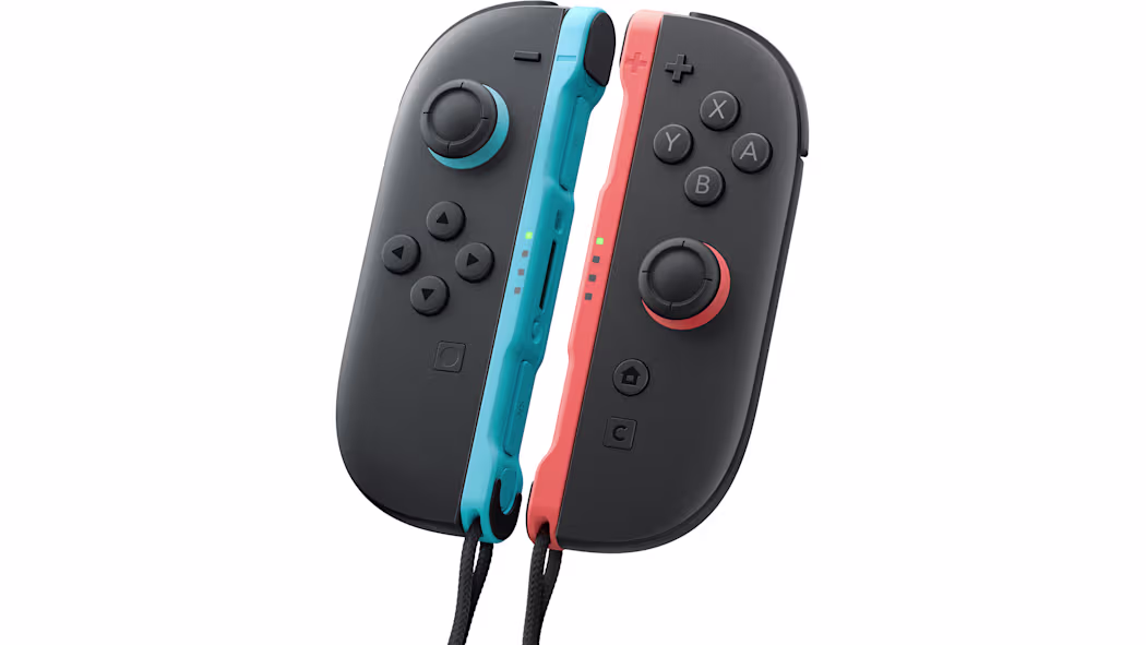 NINTENDO SWITCH 2 LEFT & RIGHT JOY-CON 2 CONTROLLERS BLUE RED thumbnail 6