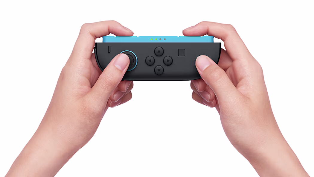 NINTENDO SWITCH 2 LEFT & RIGHT JOY-CON 2 CONTROLLERS BLUE RED thumbnail 2