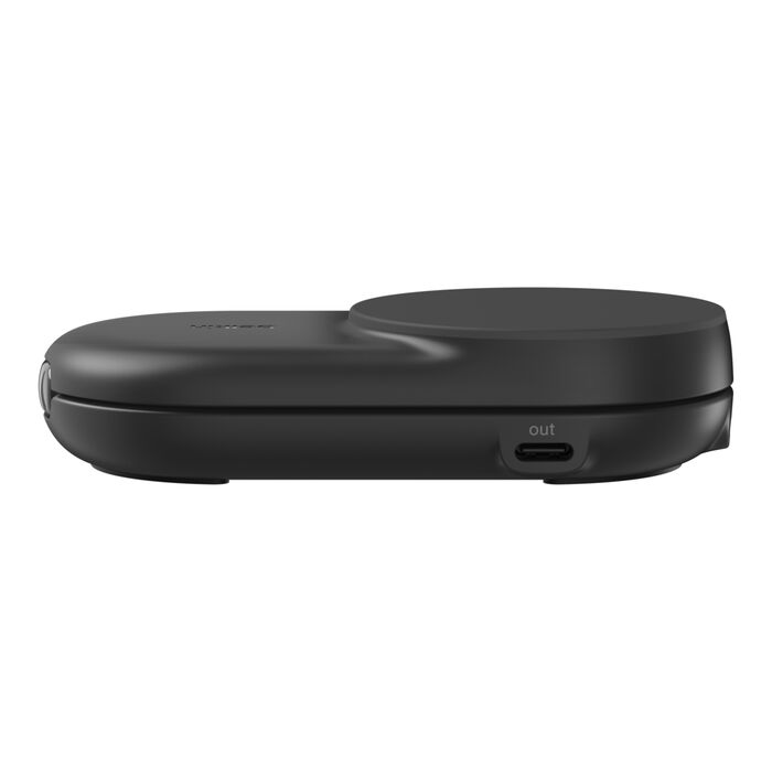 BELKIN ULTRA CHARGE QI2 2 IN 1 FOLDABLE MAGNETIC CHARGER 25W BLACK WIZ039MYBK thumbnail 4