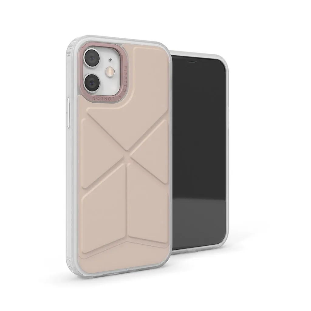 PIPETTO ORIGAMI SNAP IPHONE 12 5.4 INCH 2020 BLACK P061-49-N thumbnail 7