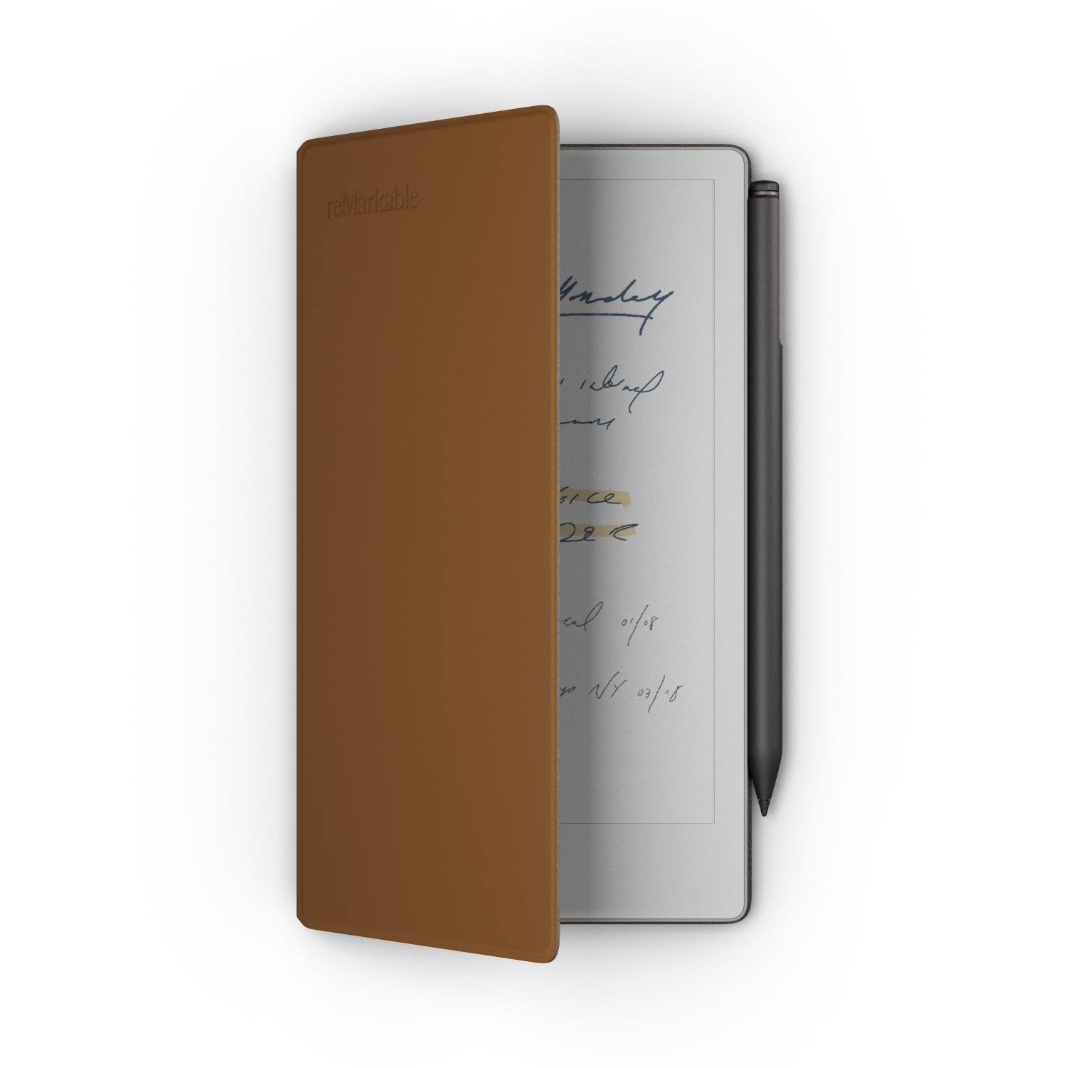 REMARKABLE PAPER PRO MOVE WITH MARKER PLUS AND BOOK FOLIO LEATHER BROWN RM91A-1005NW