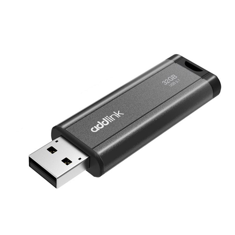 ADDLINK U65 32GB USB3.1 FLASH DRIVE GREY AD32GBU65G3