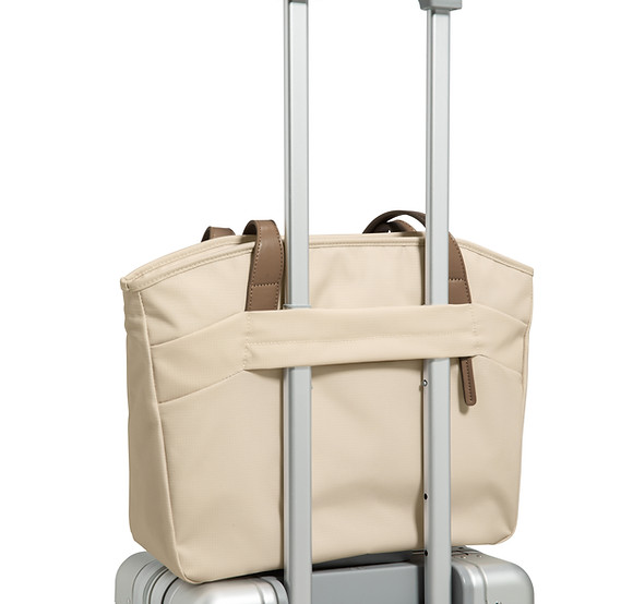 TOMTOC VERSATILE T23 LAPTOP TOTE BAG KHAKI T23S1K1 thumbnail 8