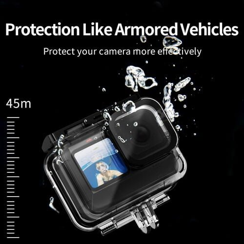 TELESIN GOPRO HERO 9/10/11 WATERPROOF HOUSING CASE thumbnail 7