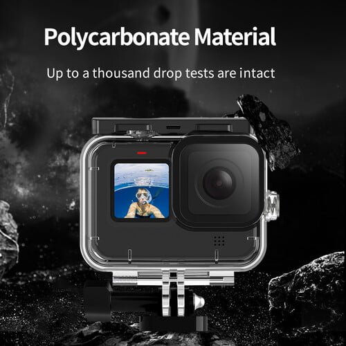 TELESIN GOPRO HERO 9/10/11 WATERPROOF HOUSING CASE thumbnail 5