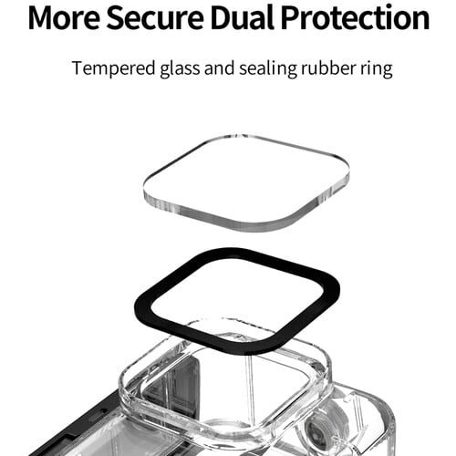 TELESIN GOPRO HERO 9/10/11 WATERPROOF HOUSING CASE thumbnail 4