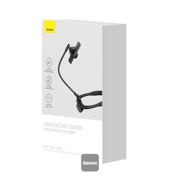 BASEUS COMFORTJOY SERIES NECK PHONE HOLDER LUGB000001 BLACK thumbnail 8