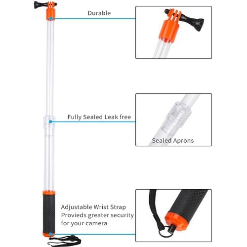 TELESIN FLOATING EXTENSION POLE GP-MNP-T01 thumbnail 3