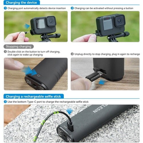 TELESIN RECHARGABLE SELFIE STICK TE-CSS-001 thumbnail 6