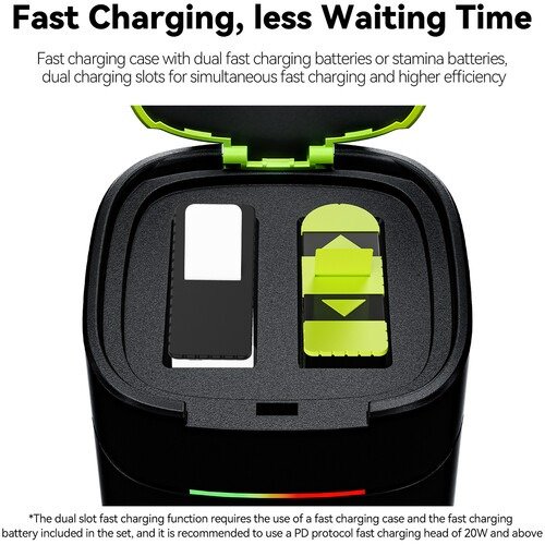 Telesin Battery Fast Charging Box for GoPro Hero 9/10/11/12 Black - FCC-001 thumbnail 8