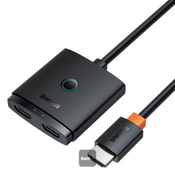 BASEUS AIRJOY SERIES 2-IN-1 BIDIRECTIONAL HDMI SWITCH WITH 1M CABLE BS-OH114