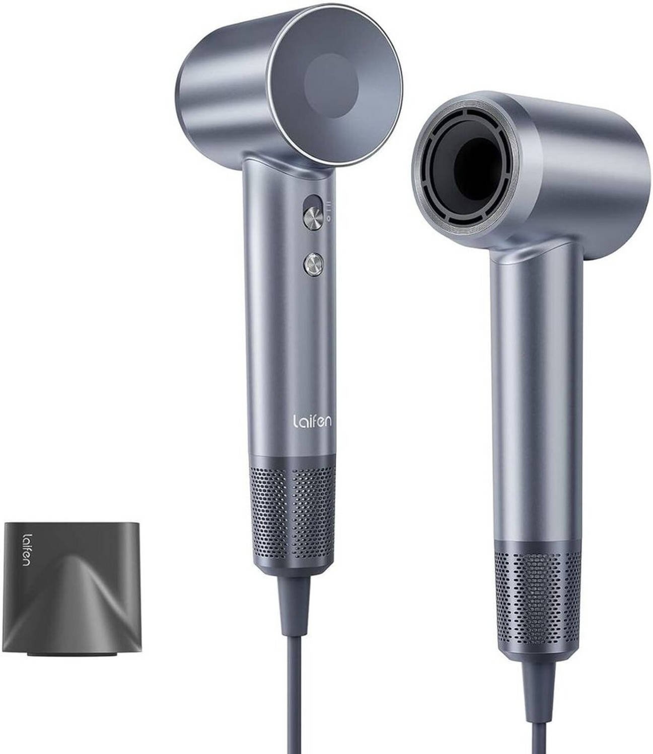 LAIFEN SWIFT HAIR DRYER PLUS SMOOTH NOZZLE SILVER BLUE LF03-SIS-UK