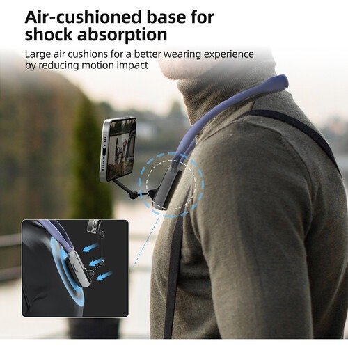 Capture Hands-Free Moments with the Telesin Magnetic Smartphone Neck Mount - TE-MNM-001 thumbnail 20
