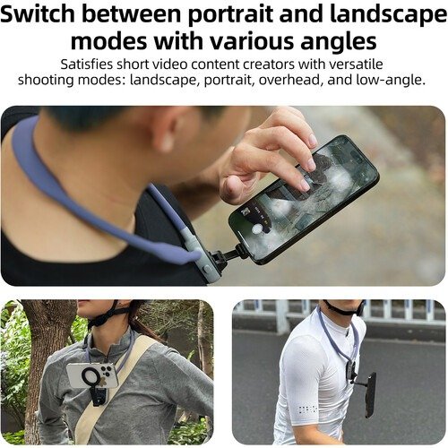Capture Hands-Free Moments with the Telesin Magnetic Smartphone Neck Mount - TE-MNM-001 thumbnail 18