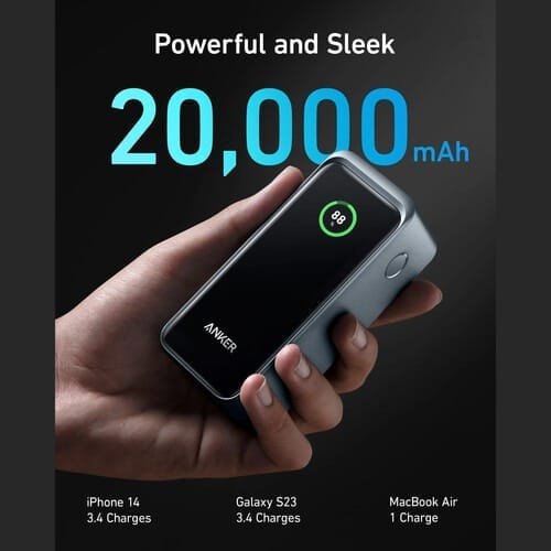 ANKER PRIME MULTI DEVICE 20000MAH 200W FAST CHARGING POWERBANK A1336011 thumbnail 7