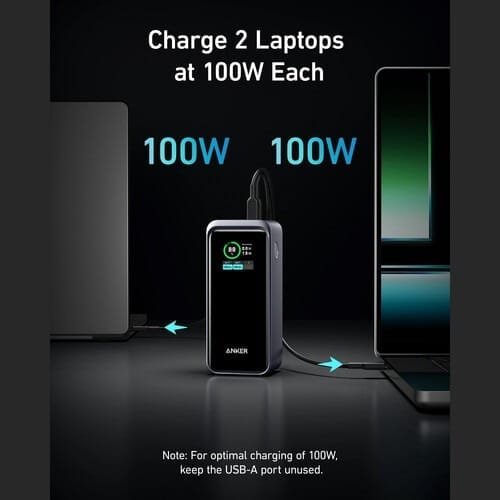 ANKER PRIME MULTI DEVICE 20000MAH 200W FAST CHARGING POWERBANK A1336011 thumbnail 6