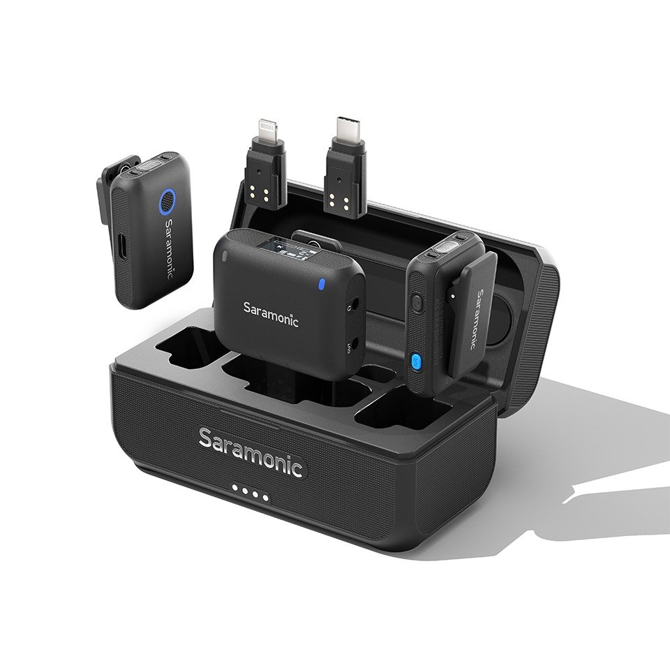 Saramonic 4-in-1 Wireless Microphone System in Black - Blink500 B2+
