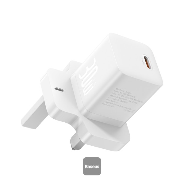 BASUES GAN 5 MINI FAST CHARGER 30W BLACK