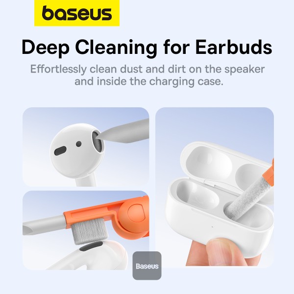 BASEUS MULTI-FUNCTIONAL CLEANING KIT WHITE QJTZ-01 thumbnail 5