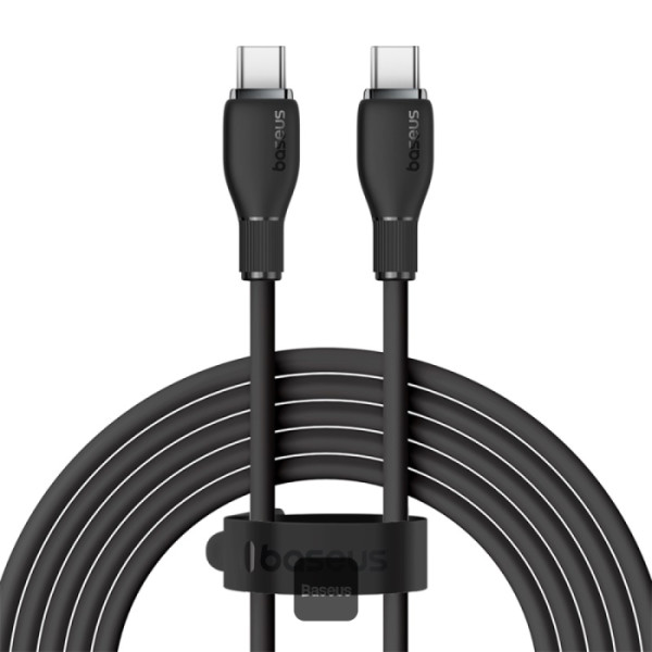 BASEUS PUDDING SERIES TYPE C TO LIGHTNING 20W CABLE 1.2M BLACK