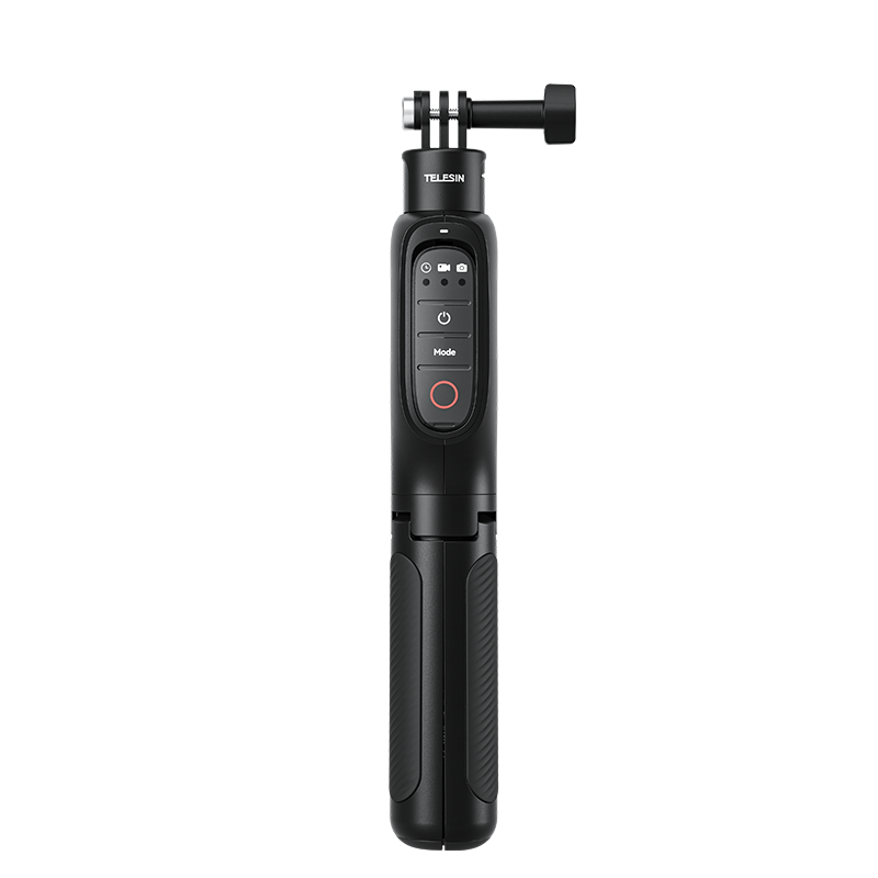 TELESIN GOPRO HERO 13 RECHARGEABLE SHORTY TRIPOD WITH REMOTE CONTROL S1-CSS-01-TGP