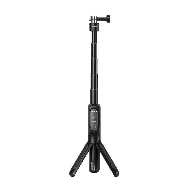 TELESIN GOPRO HERO 13 RECHARGEABLE SHORTY TRIPOD WITH REMOTE CONTROL S1-CSS-01-TGP thumbnail 3