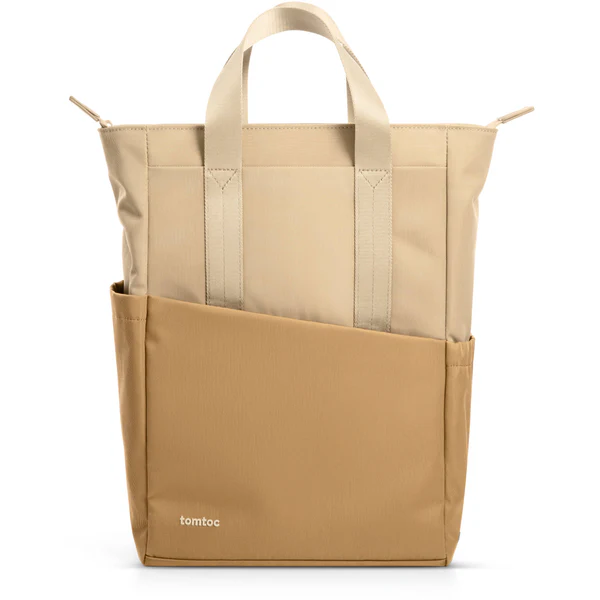 TOMTOC SLASH T63 LAPTOP BACKPACK SAND BROWN T63M1K1 thumbnail 3