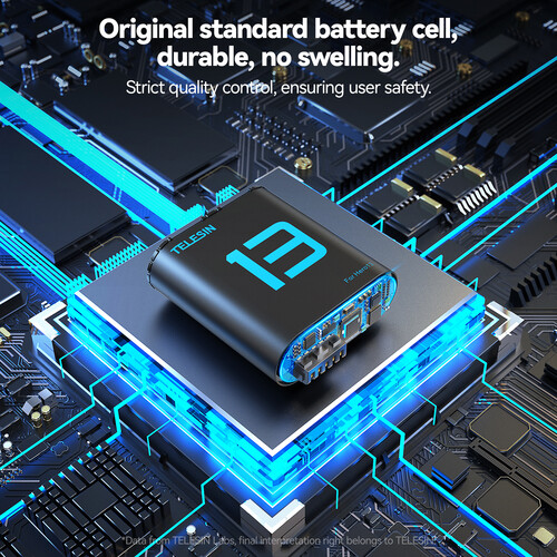 TELESIN GOPRO HERO 13 BATTERY S0-BTR-06-TGP thumbnail 8