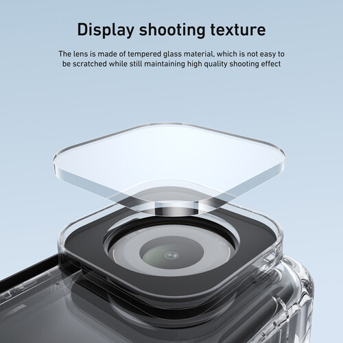 TELESIN ACTION 6 CAMERA WATERPROOF CASE S4-WTP-12 thumbnail 8