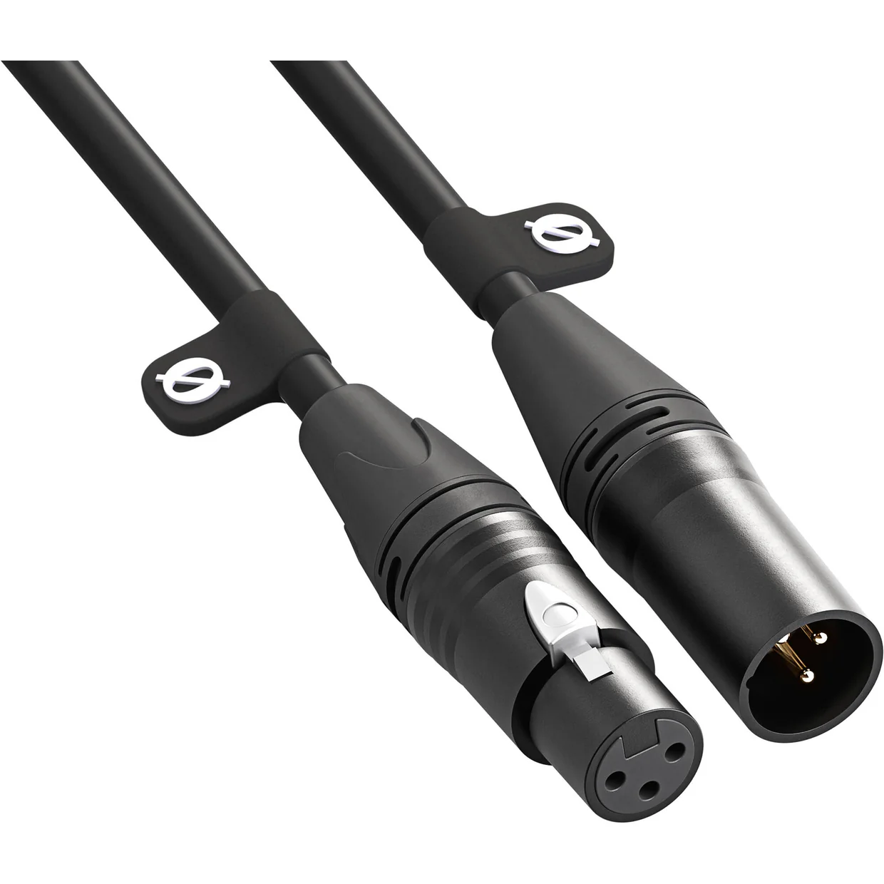 RODE XLR MALE TO XLR FEMALE CABLE BLACK 6M XLR6M-BK