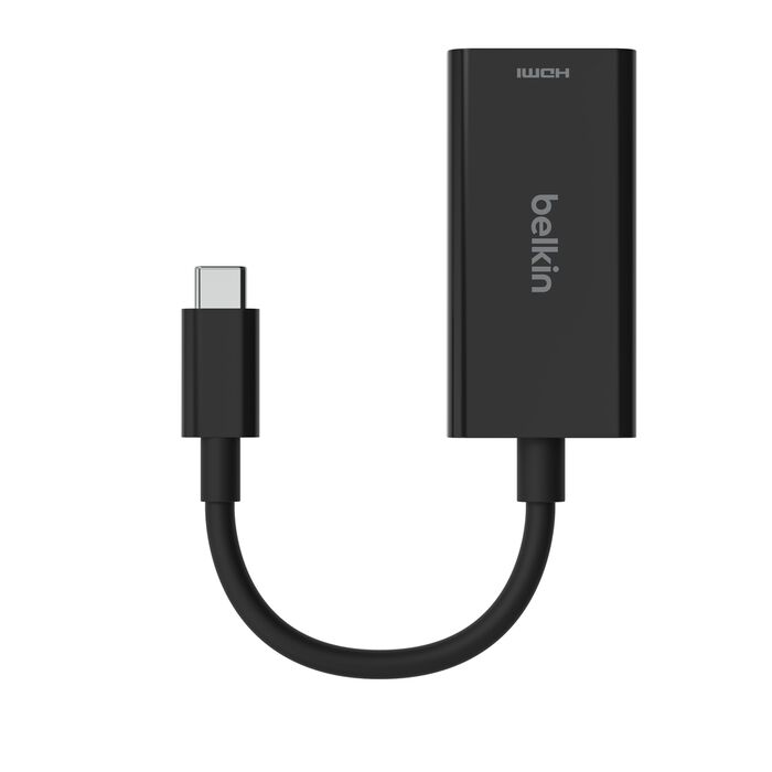 BELKIN CONNECT USB C TO HDMI ADAPTER 4K BLACK AVC013BTBK