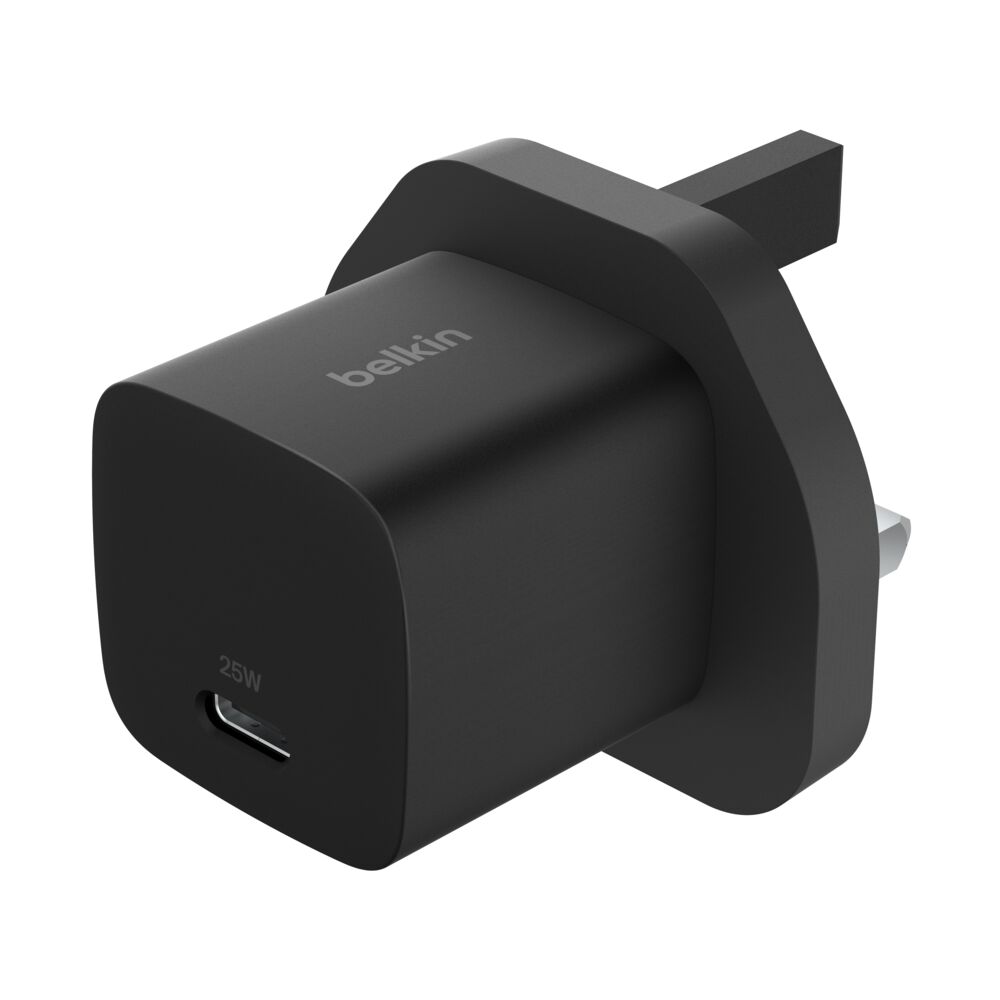 BELKIN BOOST CHARGER USB-C WALL CHARGER 25W BLACK WCA012MYBK