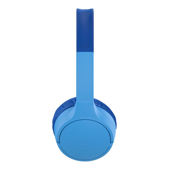 BELKIN SOUNDFORM MINI WIRELESS ON EAR HEADPHONES FOR KIDS WITH USB C BLUE AUD002BTBLV3 thumbnail 5