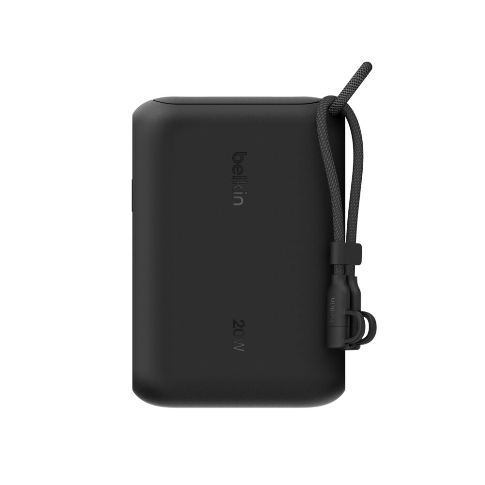 BELKIN BOOST CHARGE POWERBANK 10K WITH DISPLAY BLACK BPB027HQBK thumbnail 2
