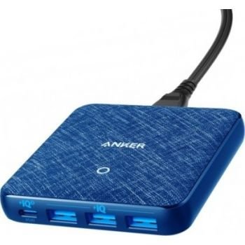 ANKER POWERPORT PD + 4 BLUE A2045K31