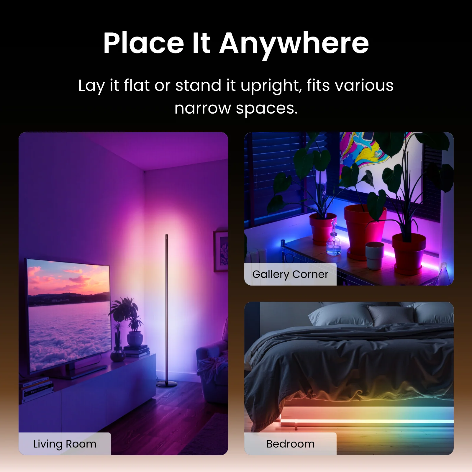 SWITCHBOT RGBICWW FLOOR LAMP W1702101 thumbnail 6