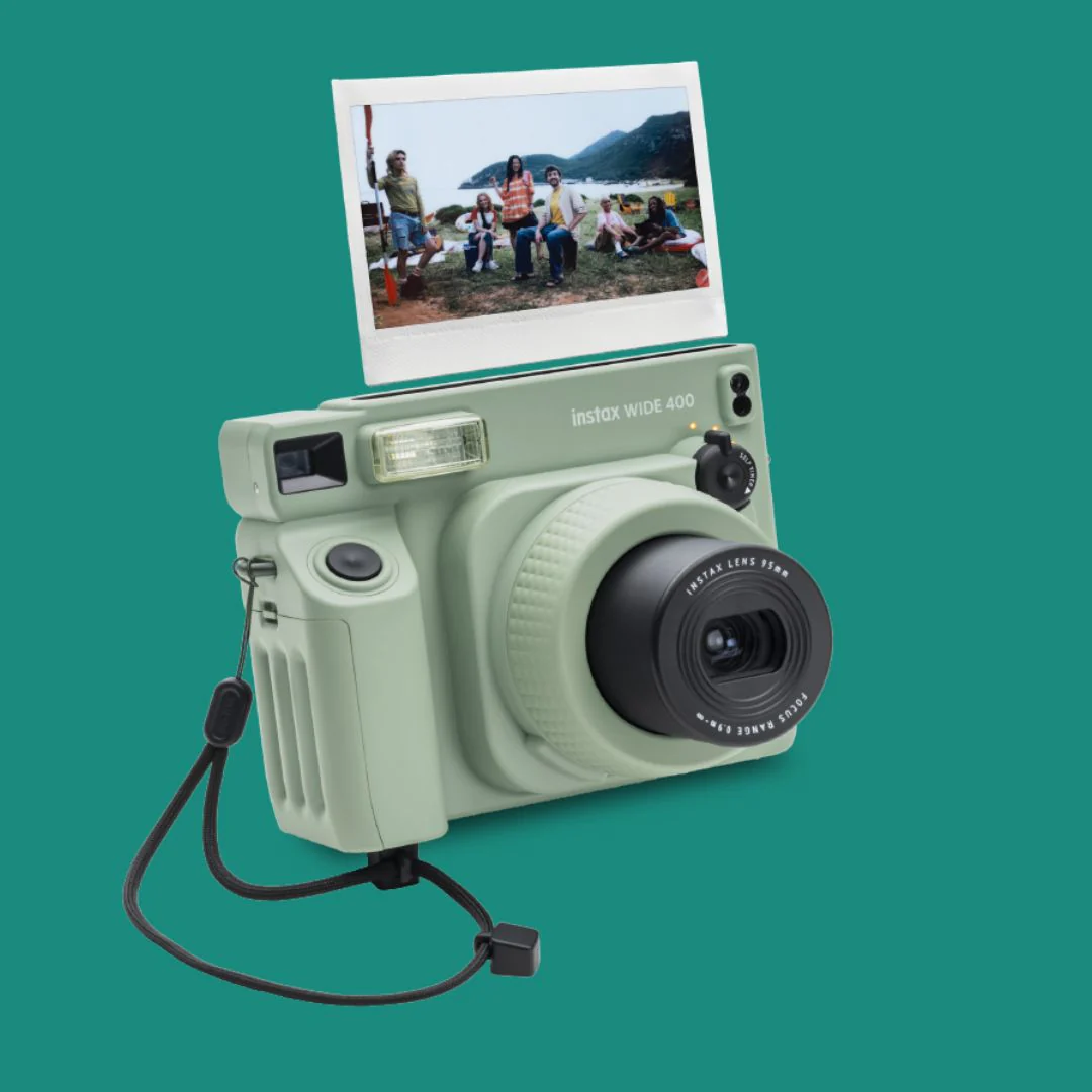 FUJIFILM INSTAX WIDE 400 CAMERA GREEN thumbnail 2