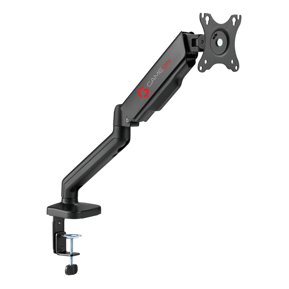 GAMEON SINGLE MONITOR ARM 17 TO 32 INCH BLACK GO-5336