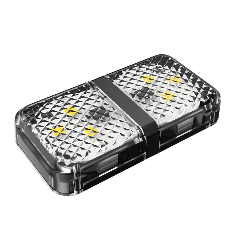 BASUES DOOR OPEN WARNING LIGHT 2PCS WHITE CRFZD-02 thumbnail 6
